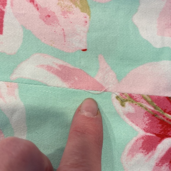 NWT Chaps Floral Feminine V Neck Dress 6 - Picture 12 of 17